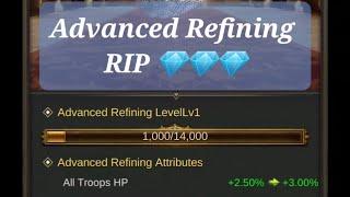 Evony | Advanced Refining | How to Lose All Your Gems