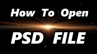 ▶️ How To Open A PSD File Using Windows And Convert PSD Files To JPEG. 