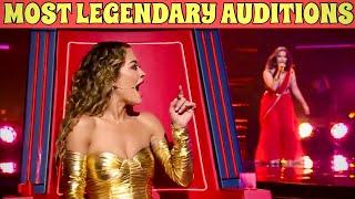 The Voice - Most LEGENDARY Auditions that will Leave You Speechless | Top 10