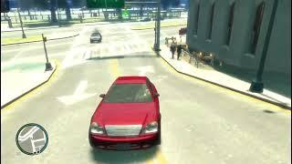 GTA 4 - This guy is mad that he just ramming the back of my car.