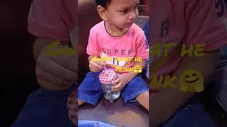 #shorts#guess what he drunk #cutebaby ️ trending #masti