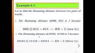 الفصل الرابع channel coding part1