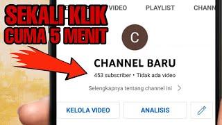 DAPAT 453 SUBSCRIBER CUMA 5 MENIT !!! - Cara Cepat Menambah Subscriber YouTube Aman Permanen 2022