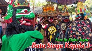 BUTA SINGA KEPALA 3 | BENDRONG SEKAR | REOG PUTRA VIKAR JAYA 2022 | SHOW DI BABADAN SINDANG IM.