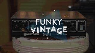 Funky Vintage: Multivox CB1 Chorus Vibrato with Juan Alderete | Reverb Video Demo