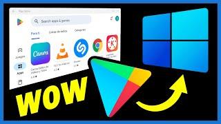 🟢 Cómo INSTALAR PLAY STORE en WINDOWS [Android en tu PC]