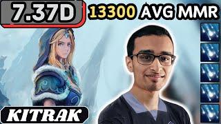 7.37d - Kitrak CRYSTAL MAIDEN Hard Support Gameplay 24 ASSISTS - Dota 2 Full Match Gameplay