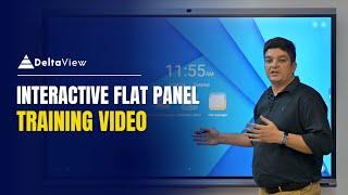 Training Video: Smart Learning with Best Interactive Flat Panel in India | DeltaView Technologies