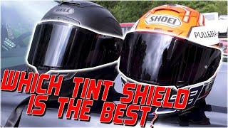 Shoei Transitions Shield Review & Comparison | Sportbike Track Gear