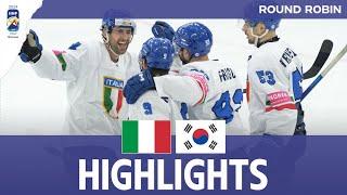 Highlights: Italy vs Korea | 2024 #MensWorlds Division 1A
