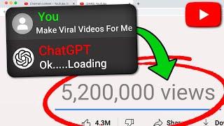 Using ChatGPT To Make Viral YouTube Videos in 5 Minutes (Step By Step Guide)