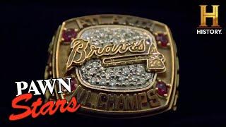 Pawn Stars: 90s Atlanta Braves WORLD SERIES Rings (Season 3)