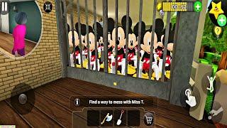 Scary Teacher 3D Mickey Mouse Army Clones Chapter Update Android Game