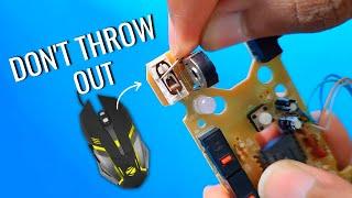 How to Repair Mouse Left or Right Click Button in 2 Minutes 2024 (Don't Throw It)