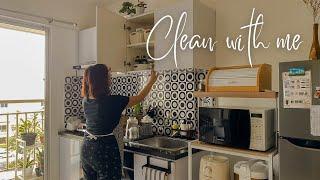  Aesthetic Clean With Me | Living Alone In Apartment