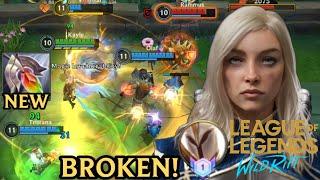 REWORKED REDEMPTION! Enchanter Kayle Wild Rift Gameplay