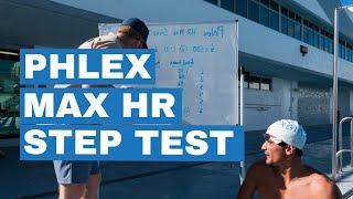 Phlex Max HR Swim Tracking Step Test | Swim Smarter with Phlex