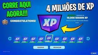  LIBEROU AGORA! 4 MILHÕES DE XP PARA RESGATAR  Fortnite