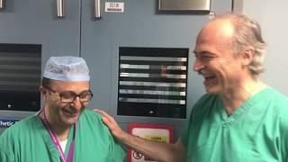 DEBIEF POSTOPERATORIO - INTERVENTO GREEN LASER  - LONDRA 19GIU18