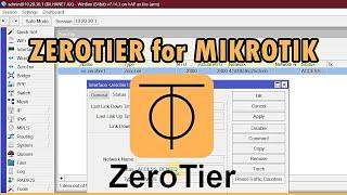 Tutorial ZeroTier di MikroTik untuk Remote Semua Perangkat Gratis tanpa VPN