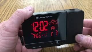How to install the Smartro Digital Projection Clock SC31B.