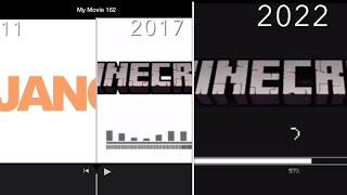 Loading Screen Evolution In Minecraft