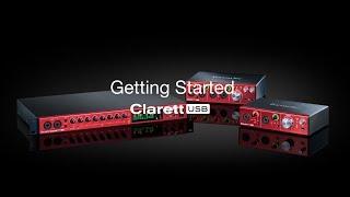 Focusrite // Clarett USB - Out of the box