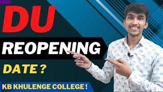 DU REOPENING DATE 2022| WHEN WILL DU REOPEN| #reopendu @DUBUZZ