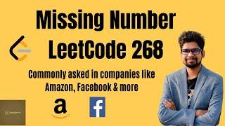 LeetCode 268 Missing number solution |  find missing number in an array