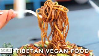 Amazing Tibetan Food Truck serves Vegan Options | Portland Vegan Food Ep 6