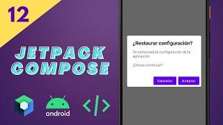 Como Crear DIÁLOGOS en Jetpack Compose #12