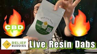 The Relief Buddies CBD RNA Live Resin dabs & Chapstick review