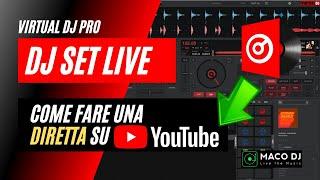 Come fare una diretta da Virtual DJ su Youtube in pochi minuti