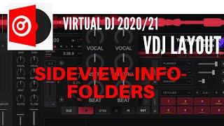 Virtual Dj 2020/2021 : Sideview, Info, Sidelist,