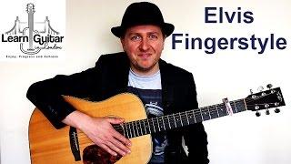 Elvis - I Can't Help Falling In Love With You - Fingerstyle Guitar Instrumental - FREE TAB - Part 1