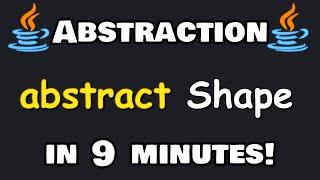 Learn ABSTRACTION in 9 minutes! ️