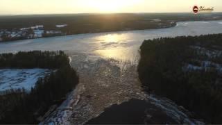 Naamisuvanto Tornionjoki - Tornio River 01.05.2016 - Lappi Lapland Finland