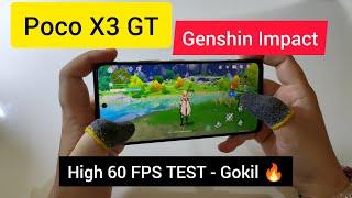 Poco X3 GT ! Test Genshin Impact Setting High 60 FPS Hasilnya Mantab Banget | Reindev Review