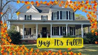 FALL HOME TOUR Fall Inspiration // Traditional Fall Decor‼️ Fall Ideas 