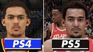 NBA 2K21 - PS5 vs PS4 (Face/Graphics/Load Times/Gameplay) COMPARISON | Next Gen vs Current Gen