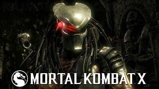 Mortal Kombat X - Predator All Fatalities, Brutalities & Ending @ 1080p (60fps) HD 