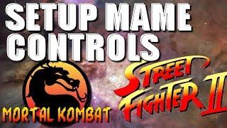 How To Setup MAME Controls for Mortal Kombat and Street Fighter 2 (RetroPie and Arcade 1up)