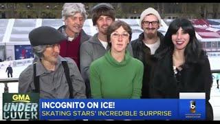 Six Olympians Trick Local Ice Skaters