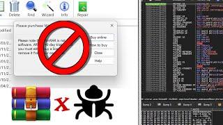 How to REMOVE WinRAR LICENSE POP-UP by YOURSELF using x64dbg