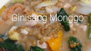 GINISANG MONGGO WITH VEGETABLES|Sautéed  Mung beans with Pork chicharon by.Estella Channel