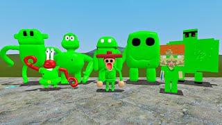 NEW GREEN 3D NEXTBOTS (3D MEMES) [ Garry's Mod ]