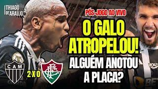  GALO ATROPELA O FLUMINENSE E MOSTRA SUA FORÇA 