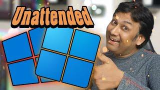 How to create an answer file for unattended installation of Windows 10/11 @TechnoBaazi  "HINDI"