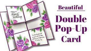 Make This Beautiful Double Pop Up Card