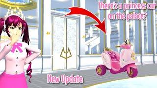 There's a princess car on the palace? | Sakura School Simulator | Gweyc Gaming